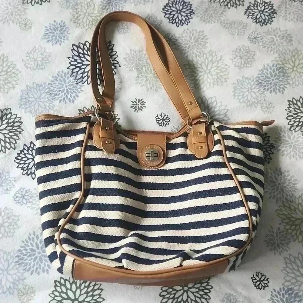 Rosetti Stripped  Canvas Bag